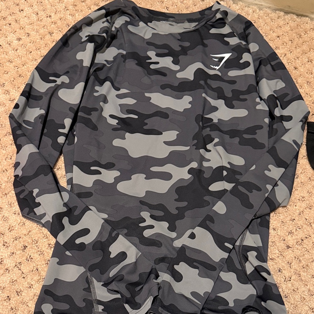 EVERYDAY SEAMLESS LONG SLEEVE TOP Camouflage